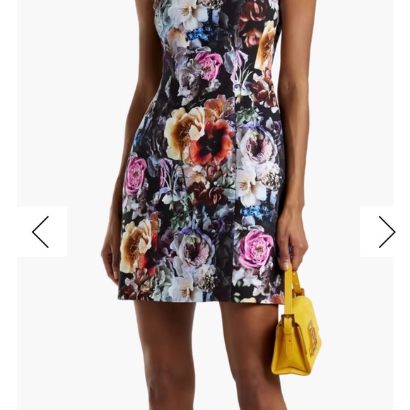 One of a kind Adam Lippes floral dress size 2. I wore it once. - Picture 1 of 10